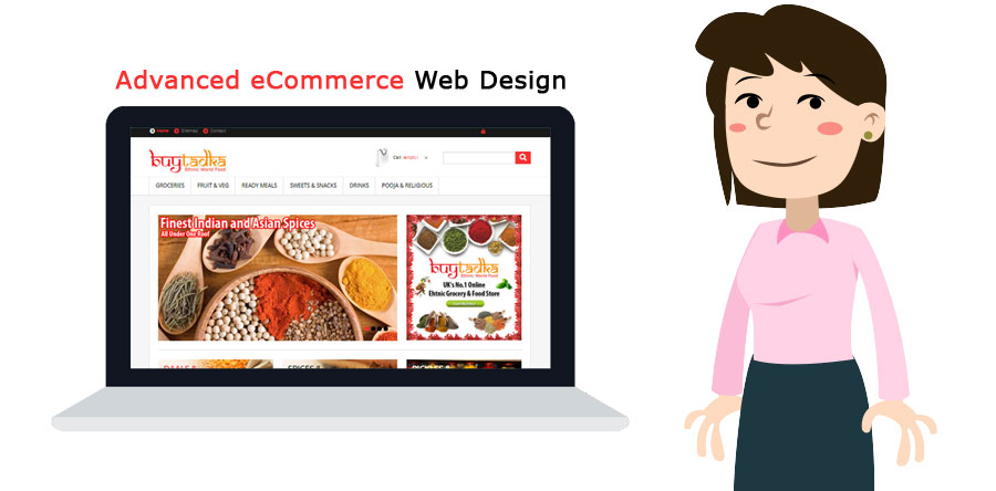 Advanced eCommerce Web Design